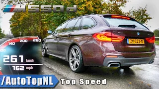 BMW M550d G31 | 0-261KMH 0-162MPH | ACCELERATION TOP SPEED & LAUNCH CONTROL by AutoTopNL