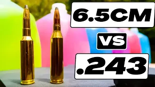 6.5 Creedmoor VS .243 - How many Milk Jugs???