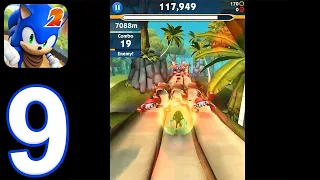 Sonic Dash 2: Sonic Boom - Gameplay Walkthrough Part 9 - Level 9-10 (iOS, Android)