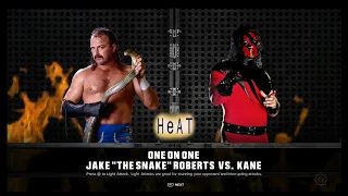 WWE 2K24: Jake the Snake Roberts vs Kane