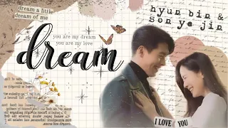 DREAM // hyun bin 현빈 & son ye jin 손예진 𝐠𝐞𝐭𝐭𝐢𝐧𝐠 𝐞𝐦𝐨𝐭𝐢𝐨𝐧𝐚𝐥 𝐨𝐯𝐞𝐫 𝐛𝐢𝐧𝐣𝐢𝐧 𝐚𝐠𝐚𝐢𝐧