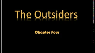 The Outsiders Chapter 4