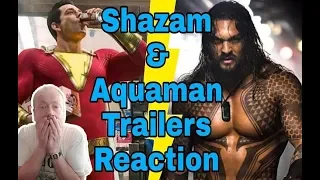 Shazam And Aquaman Trailers Reaction