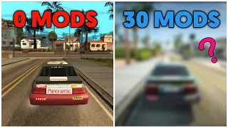 🤩 I Remade GTA San Andreas with 30 MODS - GTA San Andreas Remastered 🤩