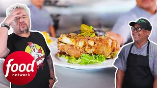 Guy Fieri Tries GAME CHANGER Filipino Pork Crispy Pata | Diners, Drive-Ins & Dives