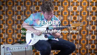 Fender Stratocaster 1963 Refin Olympic White played by Milo Groenhuijzen | Demo @ TFOA