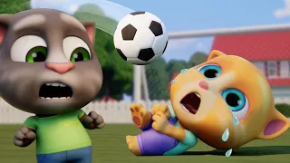 Talking Tom Curtas - O Jogador Lesionado (Temporada 2 Episódio 21)