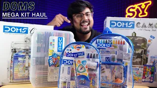 BIGGEST DOMS Kits Haul Ever ! 15 Rs to 2000 Rs | Student Yard 🔥