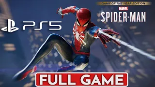 SPIDER-MAN REMASTERED PS5 Gameplay Walkthrough FULL GAME [4K 60FPS] - No Commentary