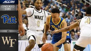 Pittsburgh vs. Wake Forest Condensed Game | 2019-20 ACC Men's Basketball