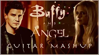 Buffy and Angel (title theme mashup) with guitar tabs