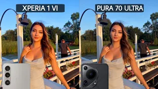 Sony Xperia 1 VI VS Huawei Pura 70 Ultra Camera Test Comparison