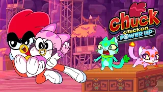 Chuck Chicken Power Up 🔥 Special Edition ⚡ Best Superhero Cartoons | Chuck Chicken Cartoons