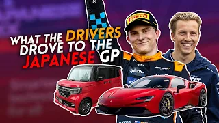 What the F1 Drivers Drove to the 2023 Japanese GP