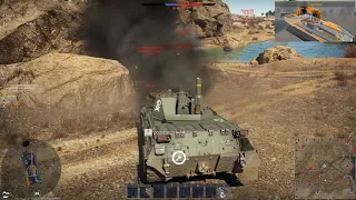 War Thunder - Where is hull brake when I am shooting?