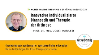 Innovative individualisierte Diagnostik und Therapie der Arthrose