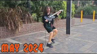 AC/DC - Boogie Man LIVE by Angus Young Street Performer (May 2024 Part 13)