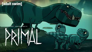 Fang's Tragic Past | Genndy Tartakovsky's Primal | adult swim