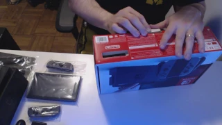 World Premier Nintendo SWITCH unboxing and Impression Pre Launch 1080p