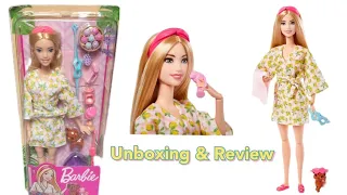 #barbie spa set doll Unboxing review|#hkt90#barbie spa play set doll with puppy and accessories|