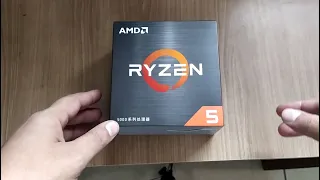 Motherboard ASUS X370 + Ryzen R5 5600X - Unboxing and Tests