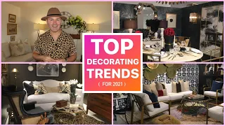 TOP HOME DECORATING TRENDS / Interior Design 2021