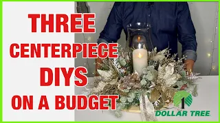 How To Make 3 CHRISTMAS CENTERPIECES WITH DOLLAR TREE ITEMS /  Ramon At Home Christmas