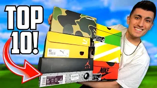 Top 10 Sneakers In My ENTIRE Sneaker Collection!