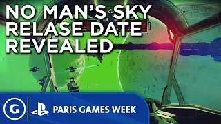 No Man's Sky Release Date Reveal Trailer - Paris Games Week 2015