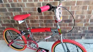 1981 mongoose motomag bmx bike build