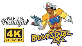 BraveStarr (1987) Intro | Remastered 4K Ultra HD. Upscale