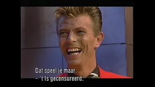 David Bowie with Tin Machine on Countdown 1991 Dutch TV interview and live performance