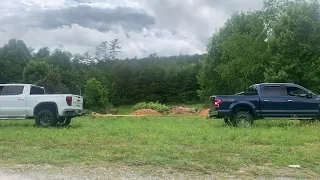 GMC Sierra 1500 vs Ford F-150 tug of war