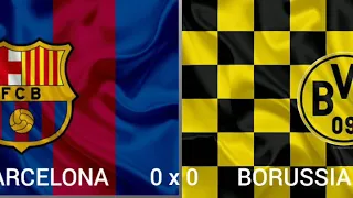 NARRAÇÃO JOGO BARCELONA 4 x 3 BORUSSIA  FINAL CHAMPIONS LEAGUE