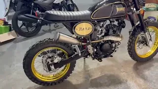 Bluroc Hero 125cc Black walk around video