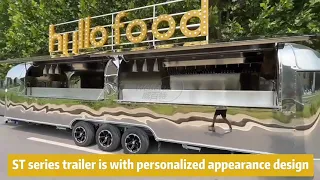 WEBETTER Airstream Mobile Kitchen Food Trailer For Sale #foryou #business