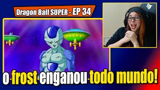 Ycass - Vendo Frost derrota Piccolo | Dragon Ball SUPER - EP 34 [REACT]