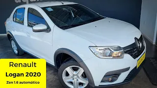 Renault Logan Zen Flex 1.6 16V Automático 2020 de procedência e conservado!