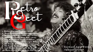 RETRO GEET - 10 Hit Songs On Sitar | Part-4 | Sitar Cover Surmani Agni Verma