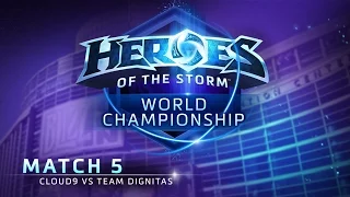 Cloud9 vs Team Dignitas - Match 5 - Heroes of the Storm World Championship 2015