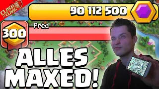 ALLES ALLEINE MAXEN! 😱 Wie teuer?! 🤔 Clanstadt - Clash of Clans * CoC [deutsch/german]