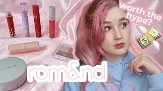 Testing Romand Beauty | The Best Korean Makeup Brand?