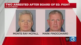 VIDEO: 2 arrested for fight at Glastonbury Board of Education meeting