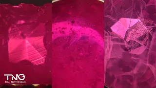 How to Check Synthetic Ruby Under a Microscope - Curved Striae, Gas Bubbles, and Quench Crackled