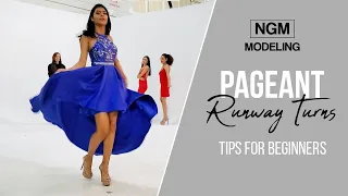 Pageant Runway Walk Turns Tutorial | Beauty Pageant Tips For Beginners
