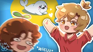 Grian being adorable w/ Wilbur | MCC 25 animatic