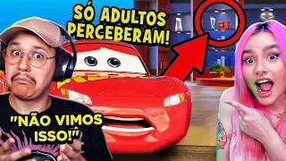 VOCÊ NOTOU? 47 DETALHES que PERDEMOS em CARROS 3 | React Sessão Nerd