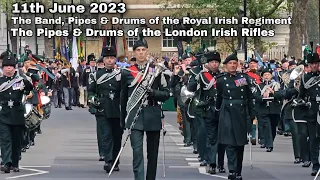 'MAGNIFICENT' Remembrance Service For All The Irish Regiments Of The Crown