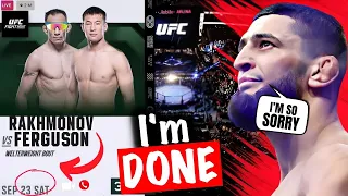 BIG NEWS: Khamzat Chimaev MADE A CRAZY MOVE! NO ONE EXPECTED THIS! Tony Ferguson SHOCKED FANS!