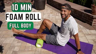 10 Minute Full Body Foam Roll Routine for Athletes